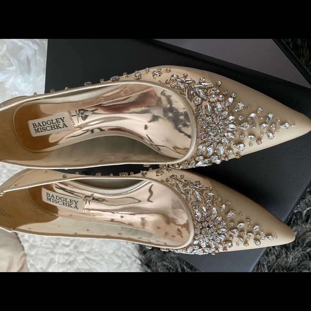 Badgley mischka kitten heels - Picture 6 of 6